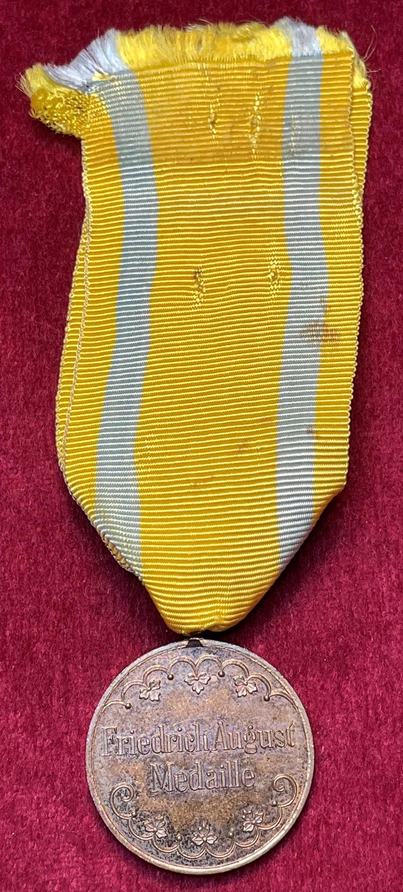 Sachsen Friedrich-August Medaille in Bronze — image 2