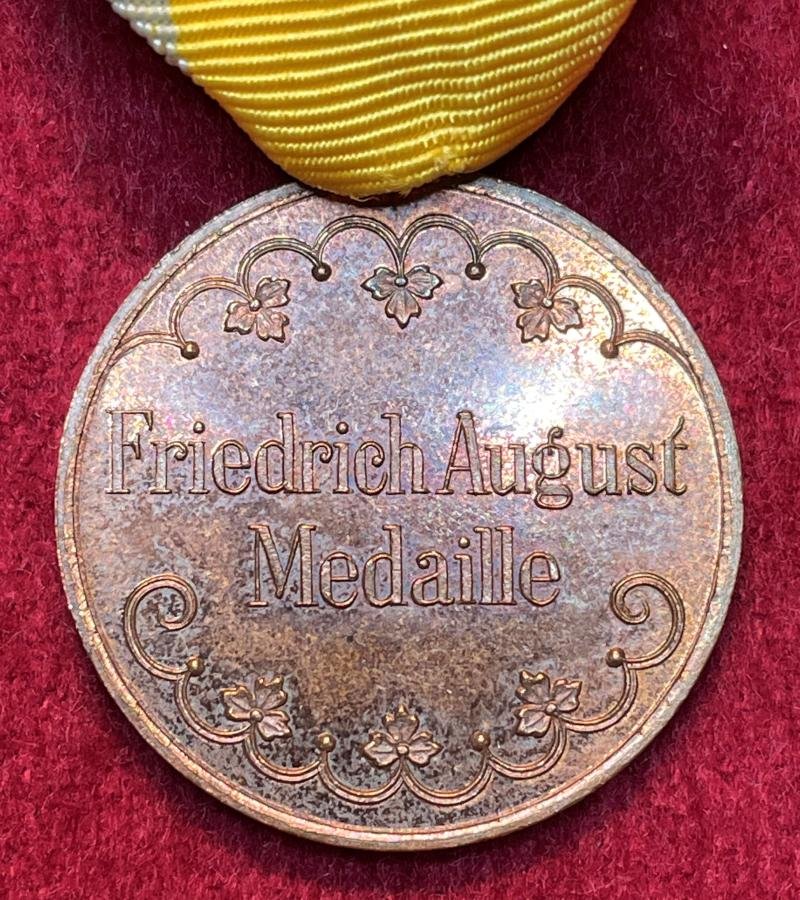 Sachsen Friedrich-August Medaille in Bronze — image 3