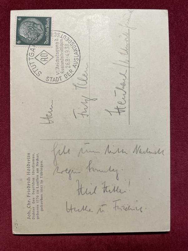 3rd Reich VI. Reichstagung der Auslandsdeutschen Stuttgart — image 2