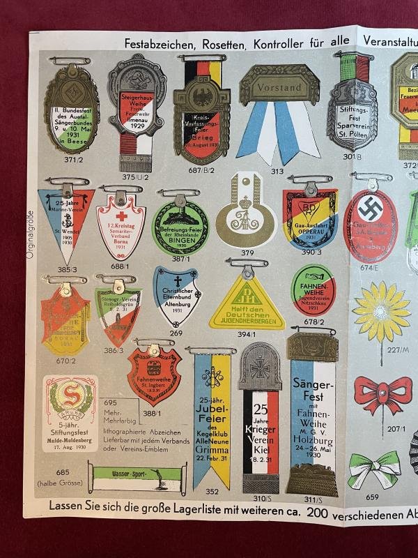 3rd Reich Rudolf Kübsch abzeichen Broschüre — image 2