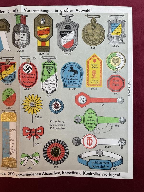 3rd Reich Rudolf Kübsch abzeichen Broschüre — image 3