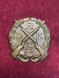 Deutsche Reich Reichsverband Deutscher Kleinkaliber-Schützenverbände abzeichen
