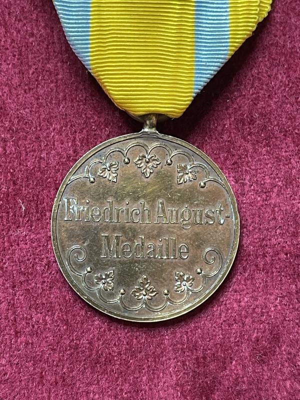 Sachsen Friedrich-August Medaille in Bronze — image 3