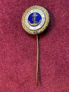 BRD Deutscher Marine Bund mitgliedsabzeichen 25. Jahre