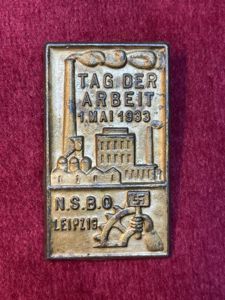 3rd Reich NSBO Tag der Deutschen Arbeit 1933 Leipzig