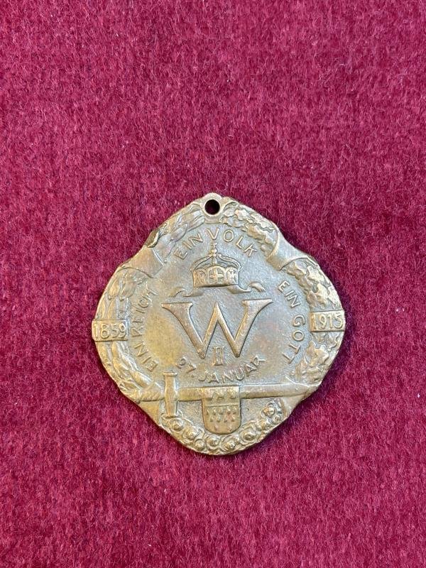 Kaiserreich Patriotic hanger Wilhelm II Ein Reich Ein Volk Ein Gott 1859-1915 — image 3