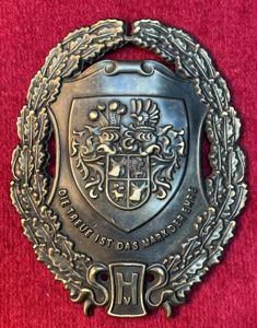 Deutsche Reich Armelabzeichen Selbstschutzbatallion ' Generalfeldmarschall v.Hindenburg '