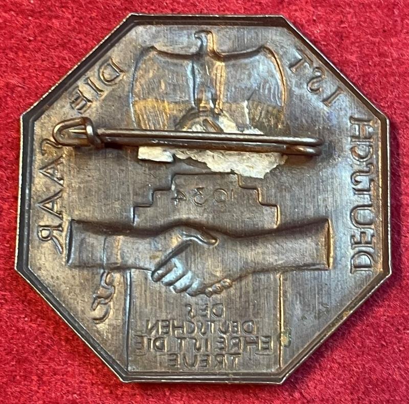 3rd Reich Deutsch ist Die Saar 1934 — image 2