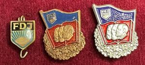 DDR Freie Deutsche Jugend abzeichen