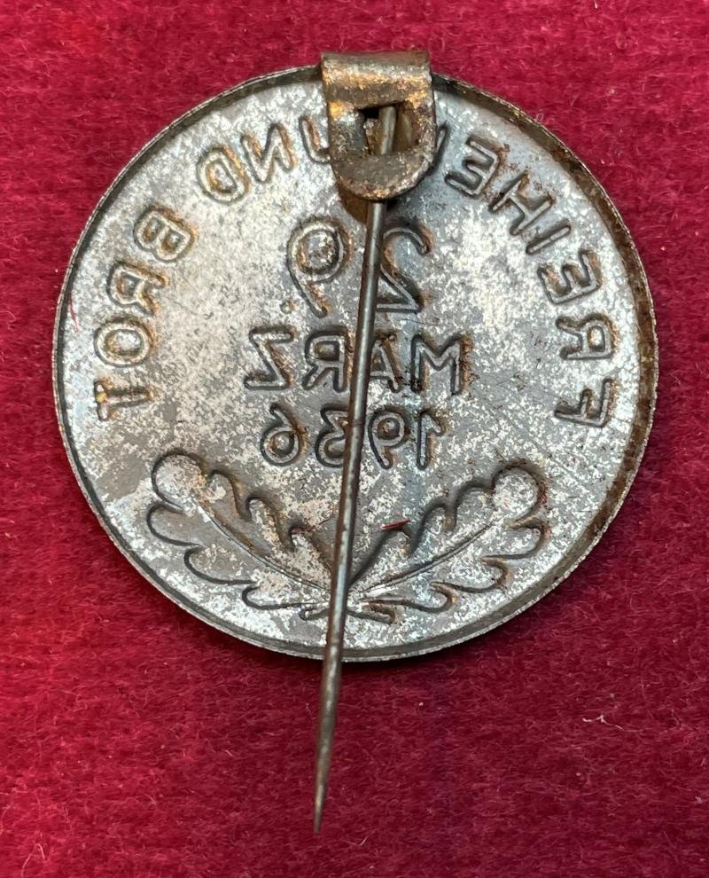 3rd Reich WhW Freiheit und Brot, 29 Märch 1936 — image 2