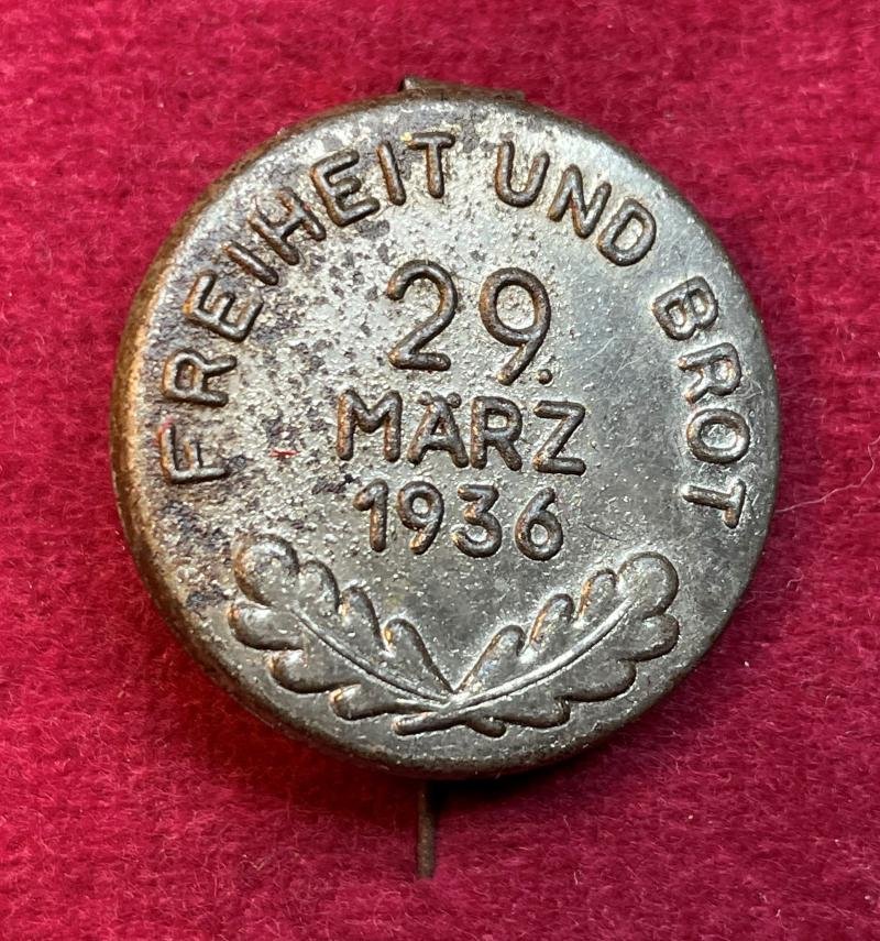 3rd Reich WhW Freiheit und Brot, 29 Märch 1936 — image 3