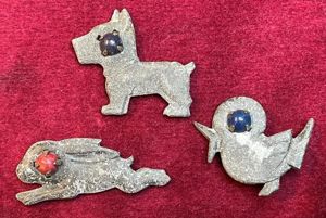 3rd Reich WhW Tierabzeichen (3 pcs.)