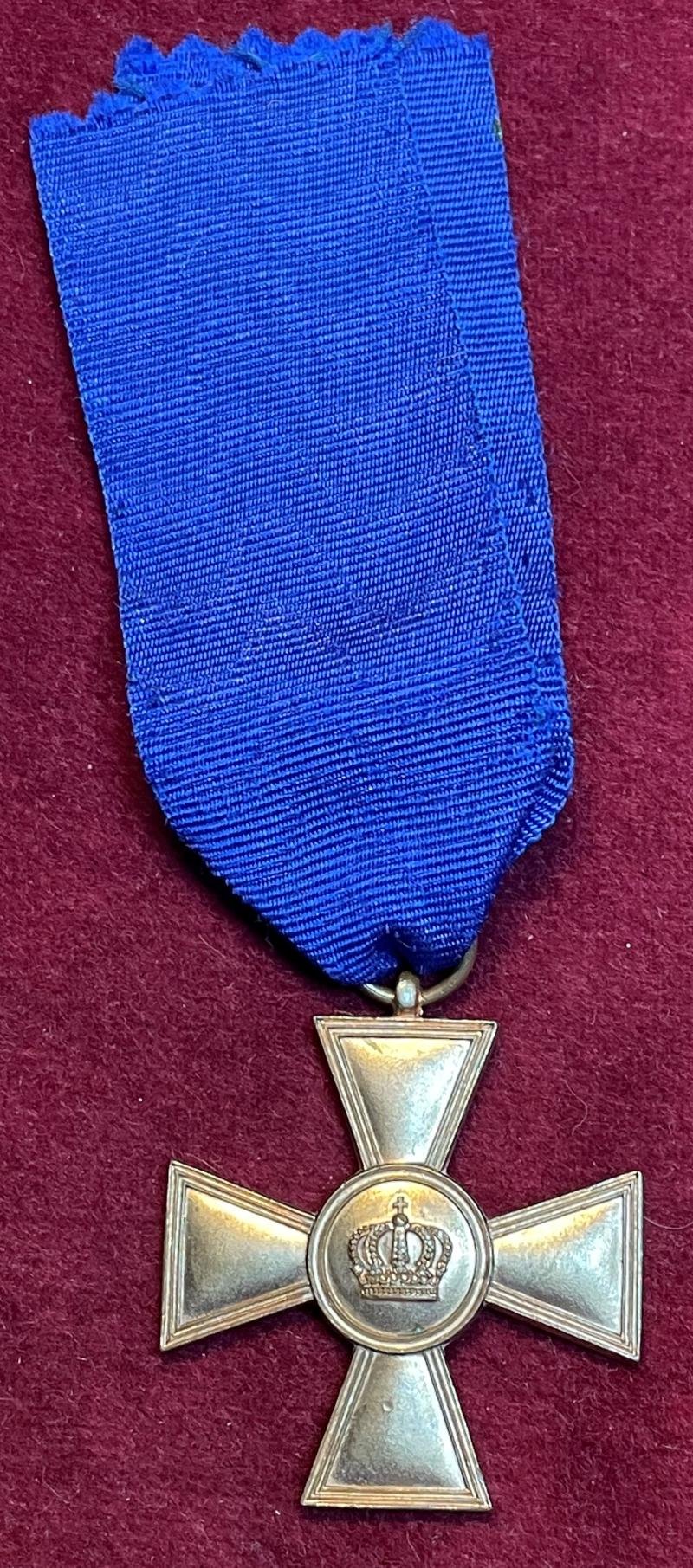 Kaiserreich Dienstauszeichnung 1.Klasse 1913 für 15 Jahre — image 2