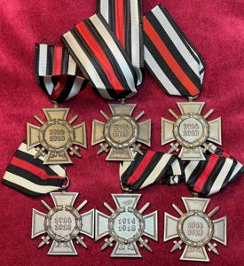 3rd Reich Frontkämpferkreuz 6 pcs.