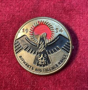 3rd Reich WHW Aufwärts aus eigener Kraft 1934