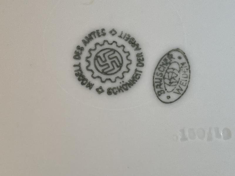 3rd Reich DAF Bauscher Weiden Teller — image 3