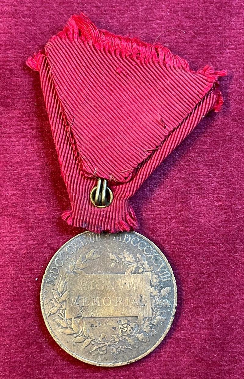 Austria-Hungaria Kaiser Franz Joseph Jubilee Medal — image 2