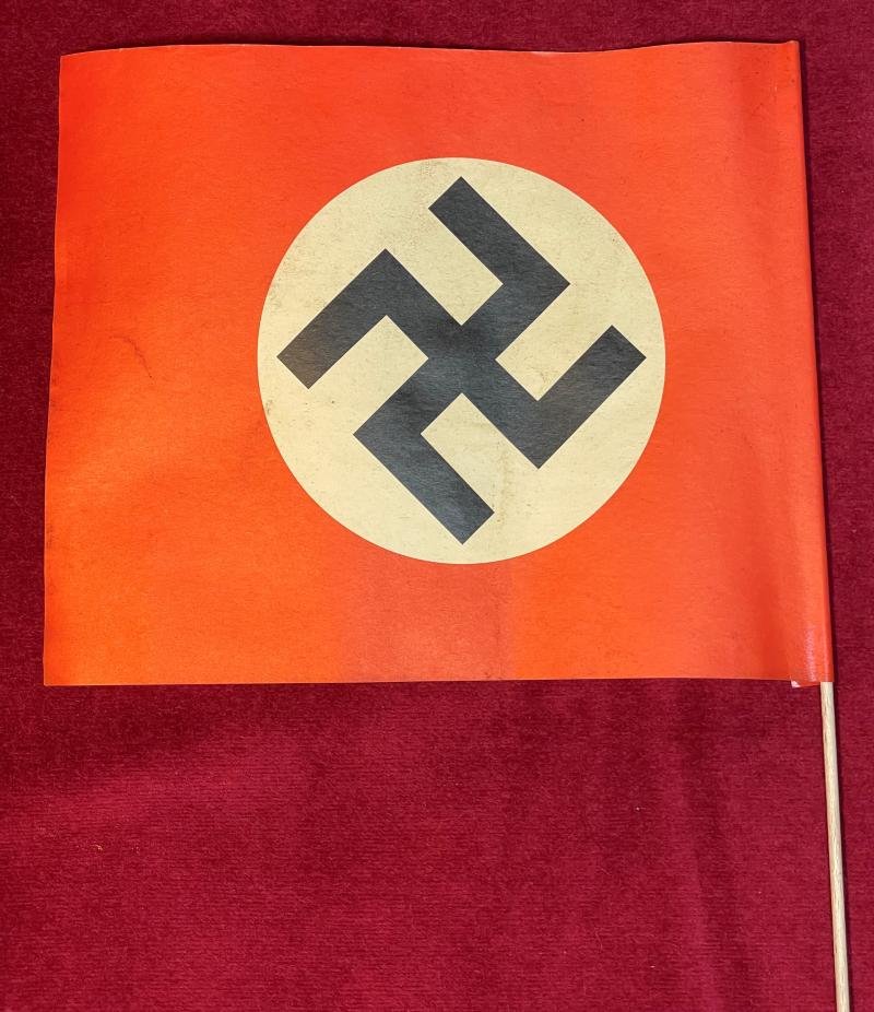 3rd Reich Patriotische Papier Flagge (Winkefähnchen) — image 4