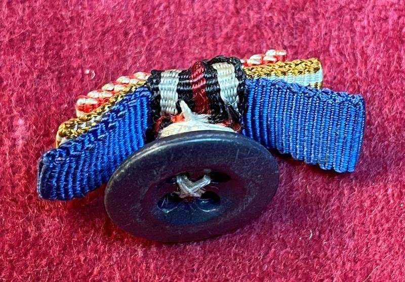 3rd Reich knopflochspange 4. medaillen — image 2