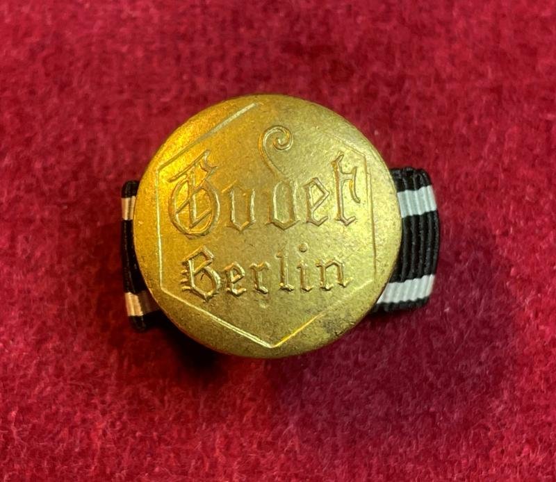 Kaiser Reich Knopfloch Orden Hausorden von Hohenzollern mit Schwertern — image 4