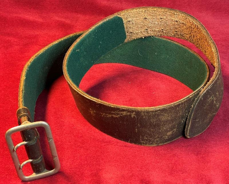 3rd Reich SA/ NSKK leder Zweidorn Gürtel (Assmann) — image 5