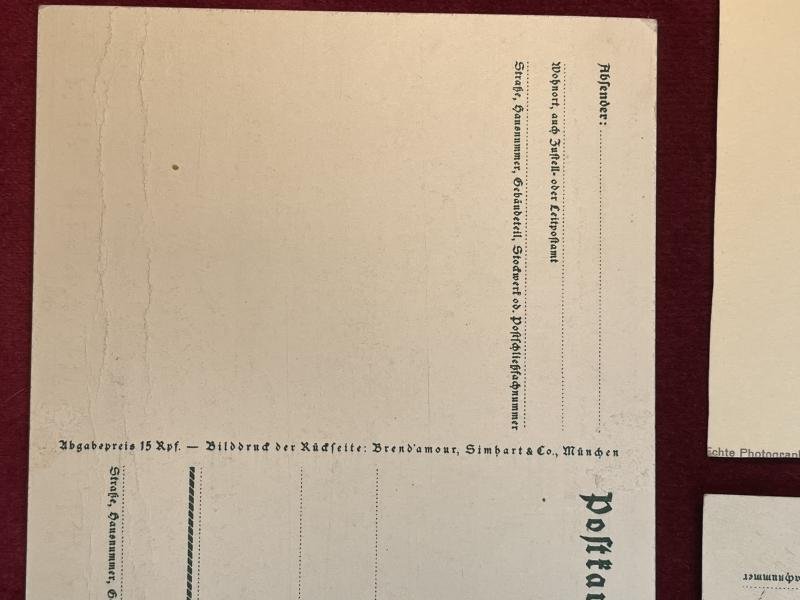 3rd Reich postcards lot — image 3