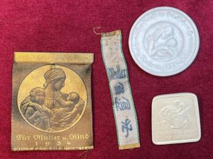 3rd Reich WhW Mutter und Kind abzeichen