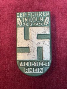 3rd Reich Der Führer in Köln abzeichen