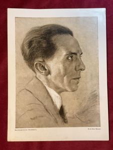 3rd Reich Karl Bauer art - Joseph Goebelss