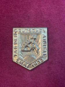 3rd Reich NSBO Tag der Deutschen Arbeit 1933