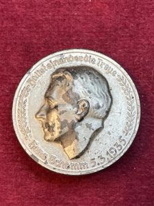 3rd Reich Haltet einander die Treue Hans Schemm 1935