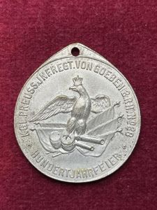 Deutsche Reich Hundertjahrfeier I.R. Von Goeben