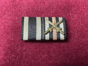 3rd Reich Feldspange 2 medaillen