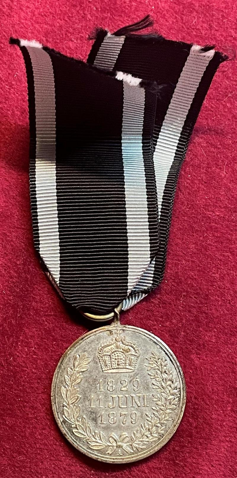Kaiserreich Ehejubiläums-Medaille 50. Jahre Wilhelm I — image 2