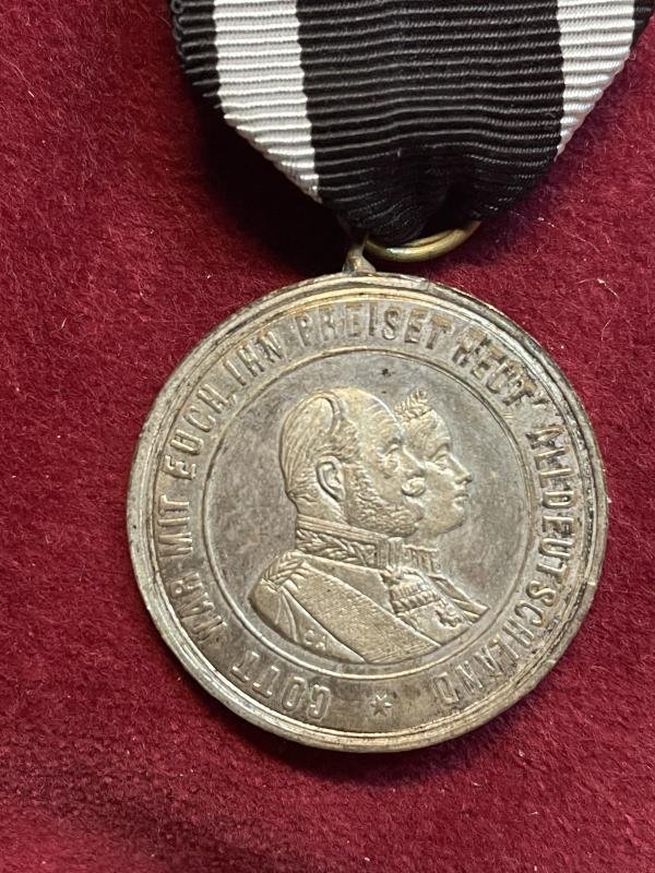 Kaiserreich Ehejubiläums-Medaille 50. Jahre Wilhelm I — image 3