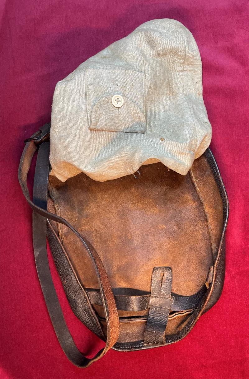 Swiss Armee Brotsack aus Leder 19. Jahrhundert — image 2