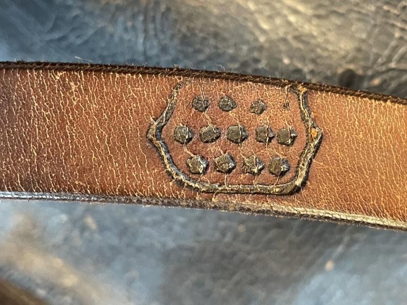 Swiss Armee Brotsack aus Leder 19. Jahrhundert — image 3