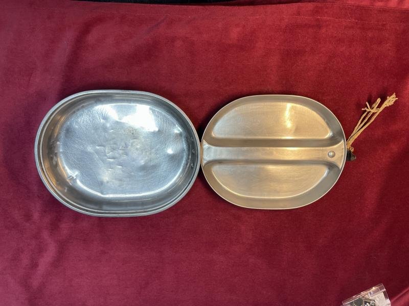 US WWII Army Meat Can (E.A. Co.) 1943 with initials — image 4