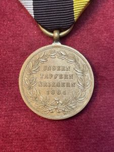 Preussen Kriegs-Denkmünze für Kämpfer 1864