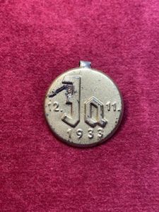 3rd Reich NSDAP Wahlabzeichen 12.11.1933