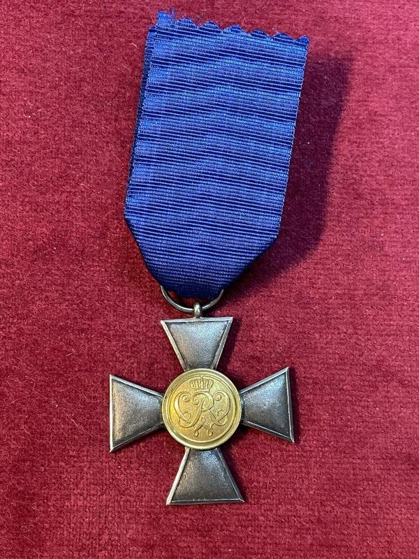 Prussian Landwehr-Dienstauszeichnung Kreuz für Offiziere XX Jahre — image 2