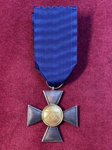 Prussian Landwehr-Dienstauszeichnung Kreuz für Offiziere XX Jahre