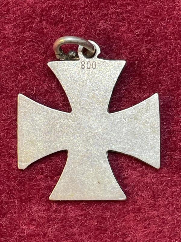 Kaiserreich Eisernes Kreuz 1. Klasse 1914 patriotische Anhänger — image 3