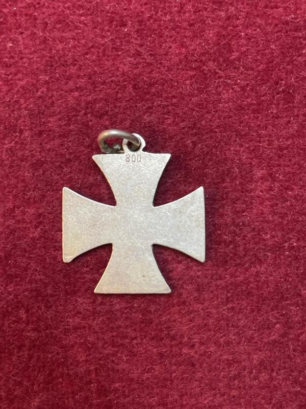 Kaiserreich Eisernes Kreuz 1. Klasse 1914 patriotische Anhänger — image 4