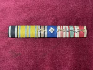 3rd Reich Feldspange 8 medaillen