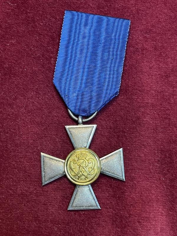 Prussian Landwehr-Dienstauszeichnung Kreuz für Offiziere XX Jahre — image 2