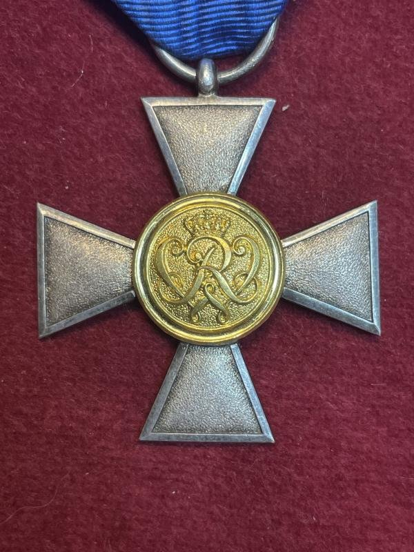 Prussian Landwehr-Dienstauszeichnung Kreuz für Offiziere XX Jahre — image 3