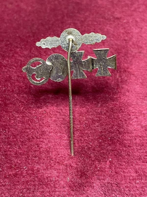 WWII German Miniaturspange eines Luftwaffe Veteran — image 2