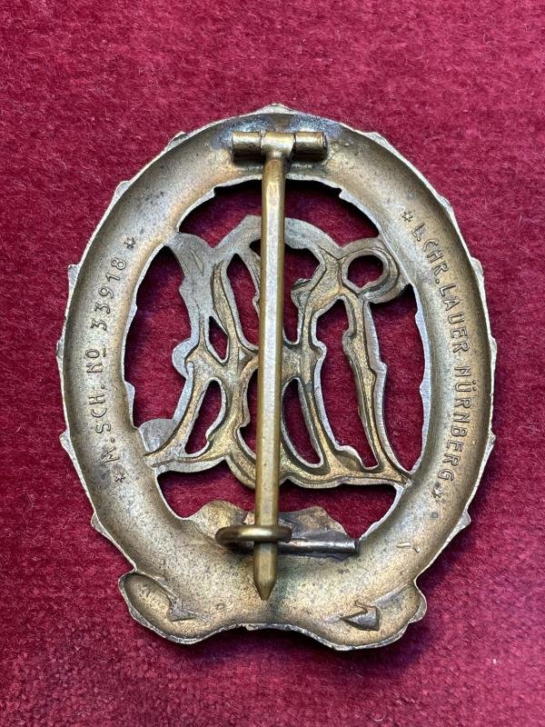 DRA Sportabzeichen Bronze (1913-1934) L. Chr. Lauer — image 2