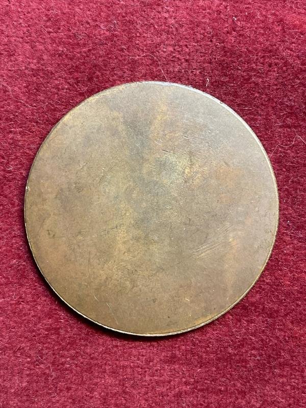 3rd Reich NSDAP Reichsparteitag 1938 brass plaque — image 2